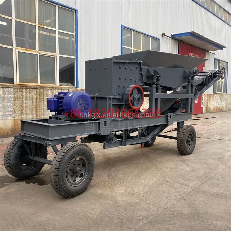 YG Customized Factory Hot Mobile Box Crusher 30t/h Export To South Africa At Preferential Prices To Help The Development Of Cons