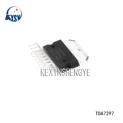 Original TDA7297 Audio Amplifier IC Chip 6.5-18V Input 15W X 2 ZIP-15 Sound Amplification Integrated Circuit