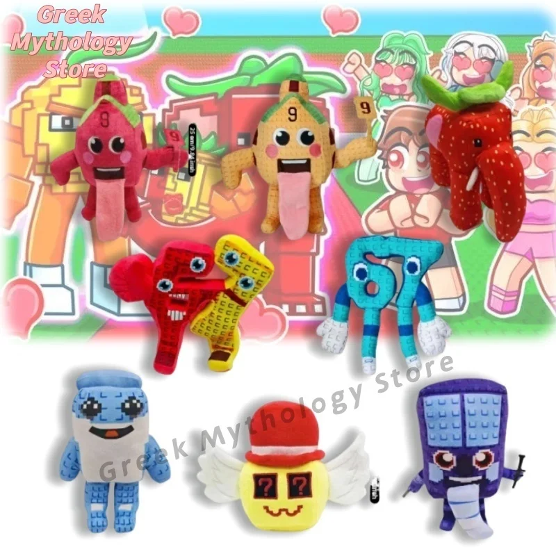 

New Steal A Brainrots Doll Plush Toy 21/27CM Cartoon Cute Soft House No.9 Set Top Box Plush Dolls Toy For Kid Christmas Gift