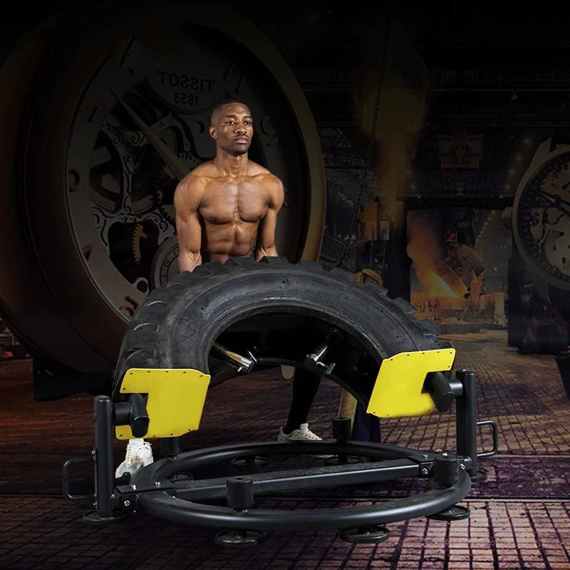 Amazing fitness equipment   Weight-Bearing Physical Strength Training Fitness Tire Flip Machine