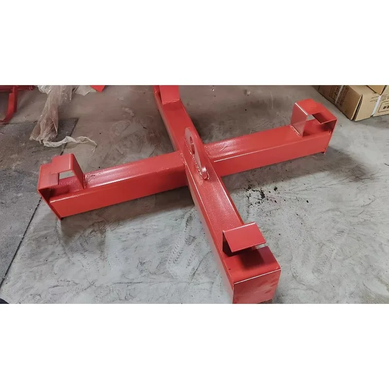 for Cargo Handling Cross Suspension Lifting Beam, Ton Bag Lifting Rigging Hook, Industrial Hoist Spreader Bar   1pcs