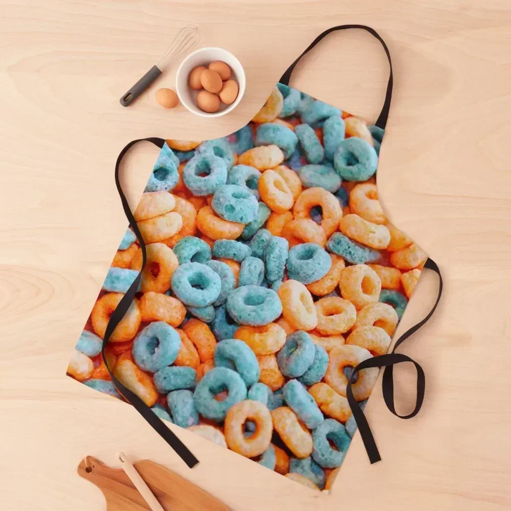 

Breakfast Loops - Blue and Orange Apron Things For The Home Things For Kitchen Home Utensils Home Supplies Apron