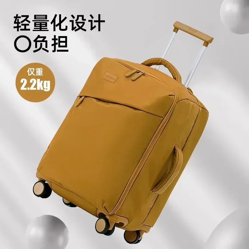 Front open lid tie rod suitcase Large capacity cloth case