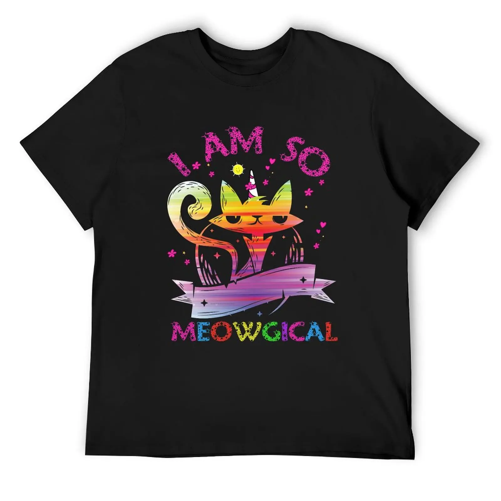 Meowgical T-Shirt Blouse essential t shirt blacks mens graphic t-shirts big and tall