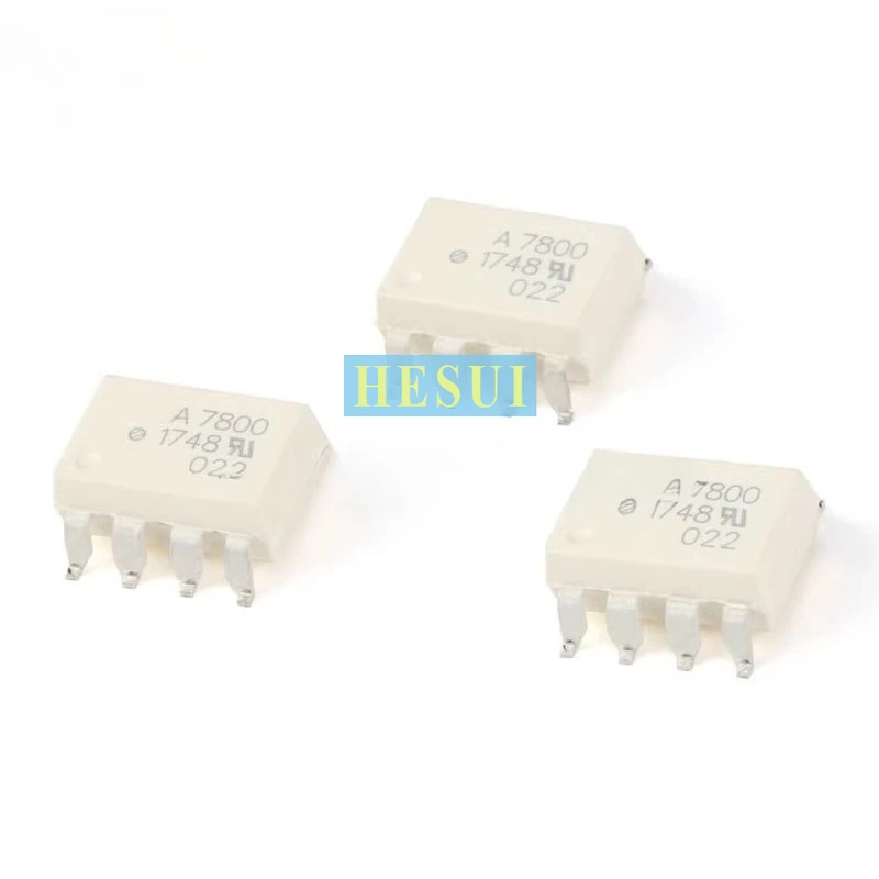 Original genuine, SMD HCPL-7800-500E SOP-8 100kHz optical isolation amplifier chip