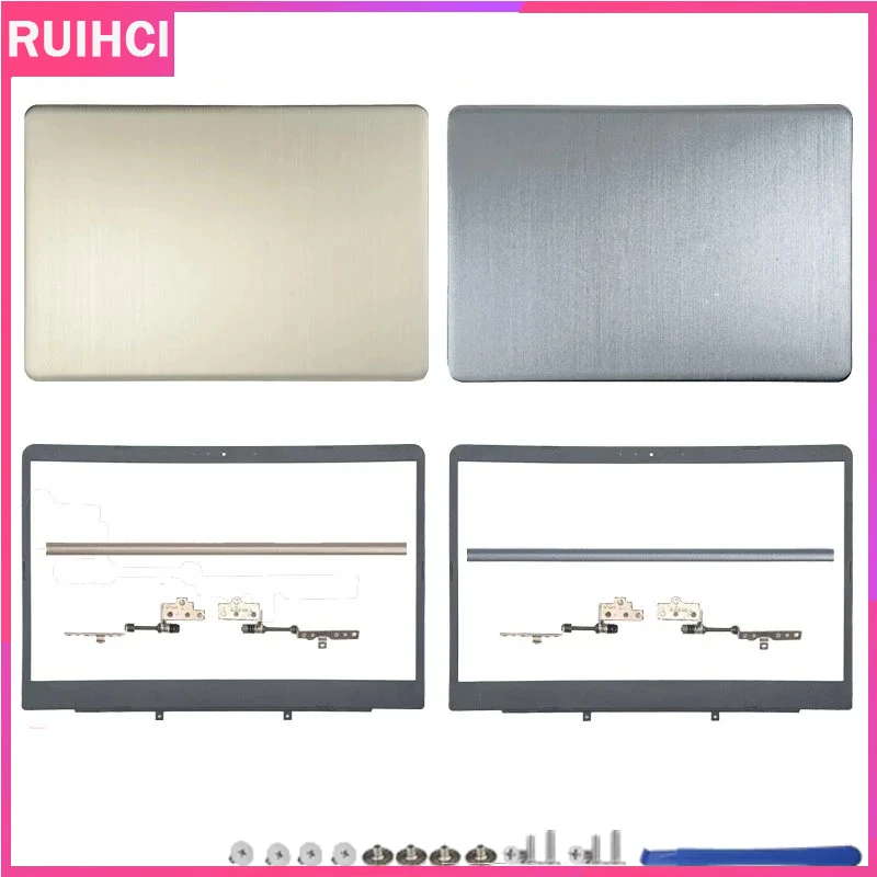 

For S410U X411 S4000V S4200U S410 R421U Laptop LCD Back Cover Front Bezel Hinges Hingecover Case Gold/Gray Metal PC Cases