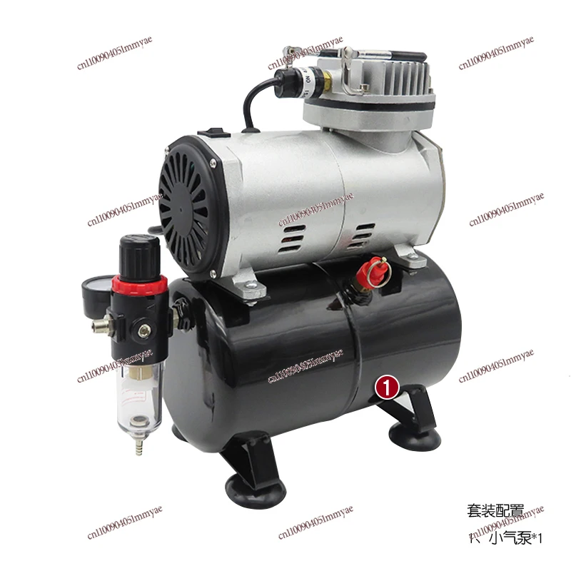 186 Small Air Compressor  Model Painting Air Pump Pump Repair Pen