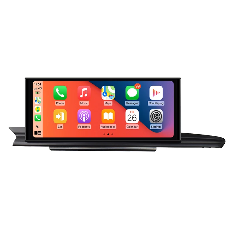 Bonroad 12.3 ''Linux Touchscreen 1920*720P Draadloze Carplay Voor Audi A6 C7 A7 2012-2018 RMC HNR MHI Systeem Android Auto Autoradio - afbeelding 2