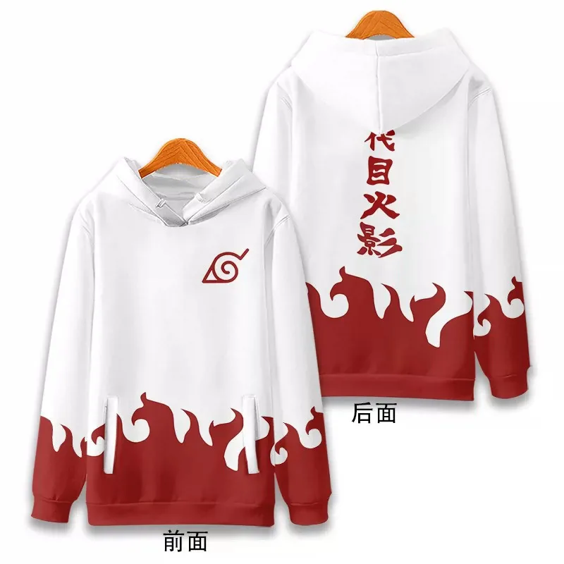 2026 Naruto Anime Hoodie – 3D Digitaldruck Japanischer Anime Pullover – Bequemer & Warmer Anime Merch für Herbst/Winter – Detail 7