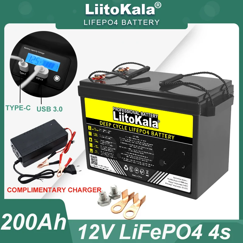 LiitoKala-Paquete de batería Li