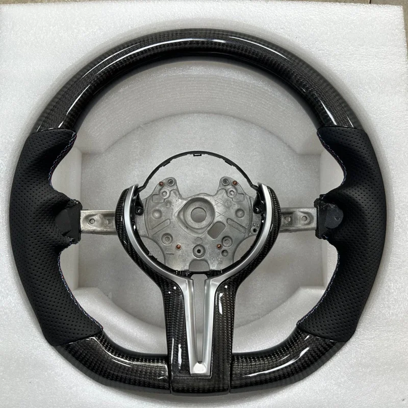 

For BMW 1-7 Series/X3/X5/X6/F01/F10 Modified D-Type Carbon Fiber Steering Wheel