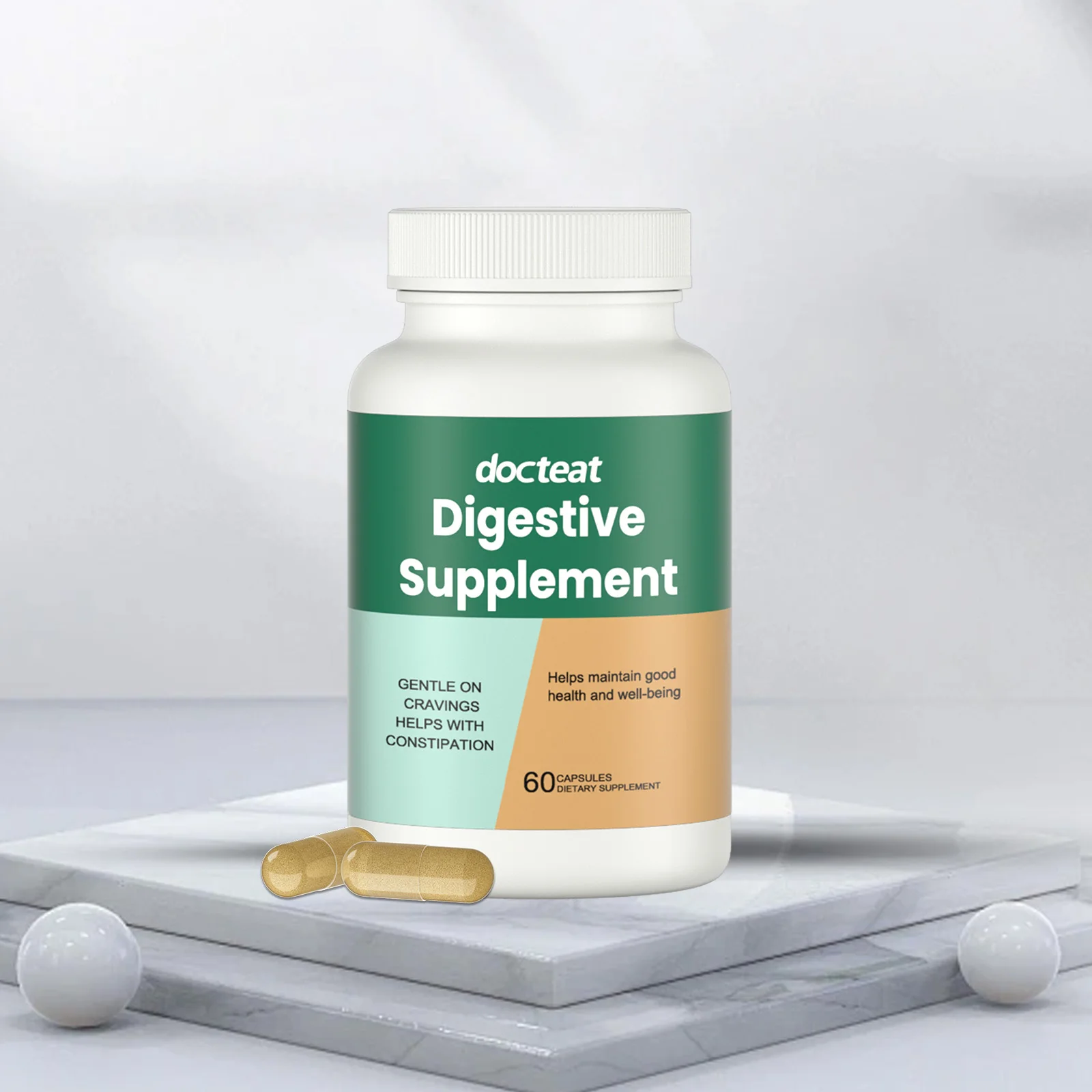 

Intestinal Care Capsules Easy Absorption 60 Count Mild Formula to Support Intestinal Environment