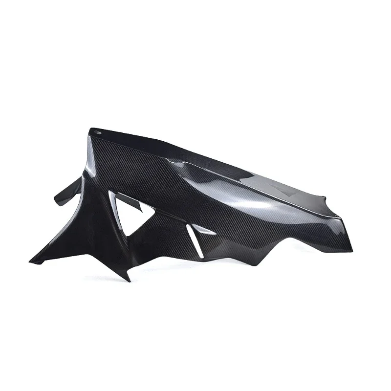 Suitable for S1000RR motorcycle shell modification, carbon fiber large surrounding belly pot under fairing
