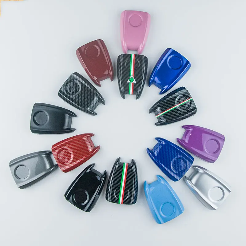 Car Key Replacement Shell Colorful Fashion Stylish Style For Alfa Romeo Giulia and Stelvio Key Back Cover Replace