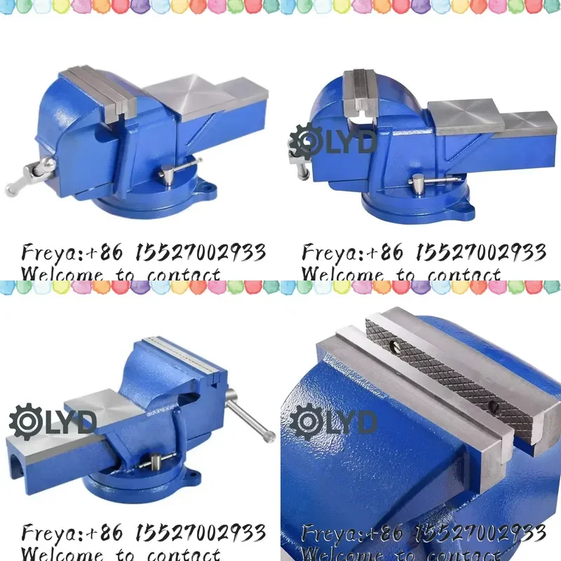 Factory Direct Heavy Bench Vise Industrial Vise Auto Repair Multi Size Mechanical Vise Accessories