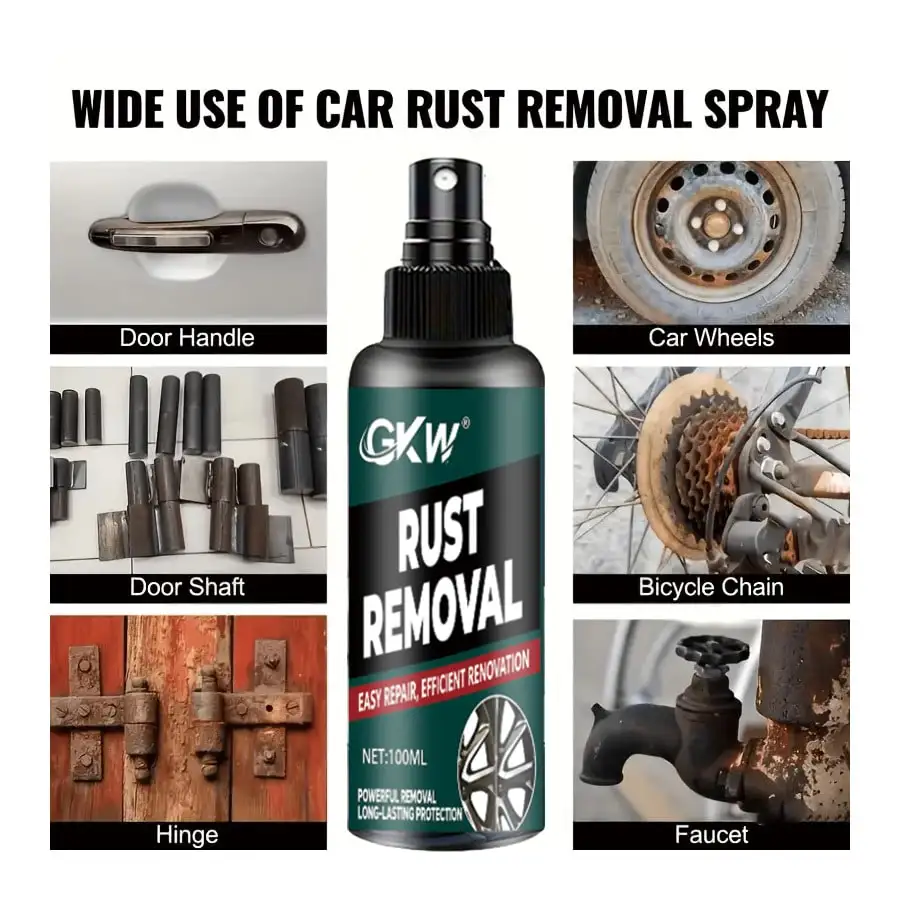 This Is a Universal Rust Removal Spray Specifically Designed for Automotive Metal Surfaces, Which Effectively Removes Rust and Provides Protection. It Includes an Anti-Oxidation Conversion Coating and Does Not Require Electricity