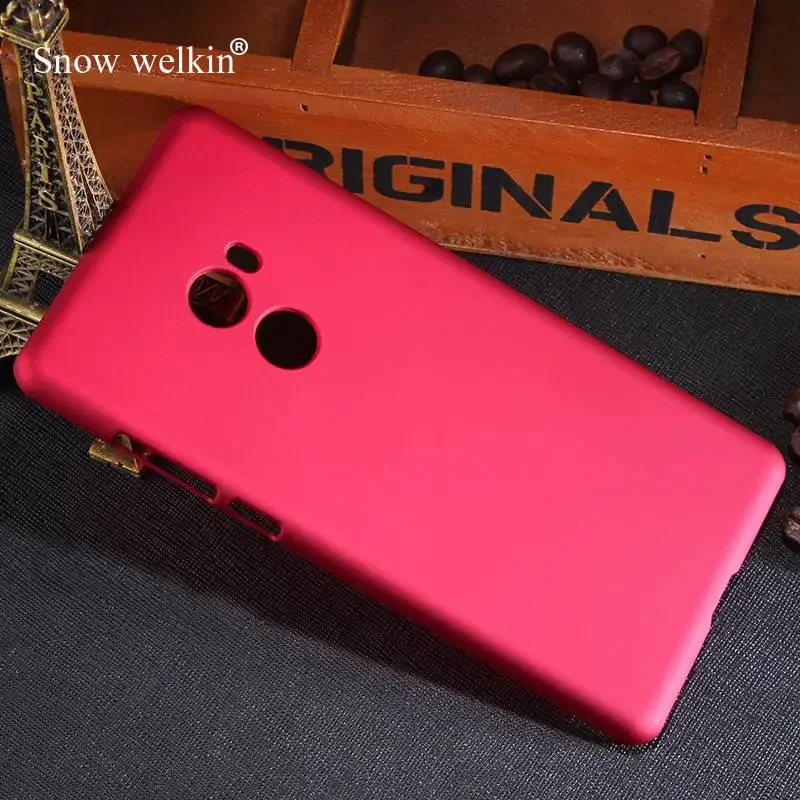 Snow Welkin For Xiaomi mix2 Luxury Rubberized Matte Plastic Hard Case Cover For Xiaomi Mi Mix 2 Mix Evo 5.99\