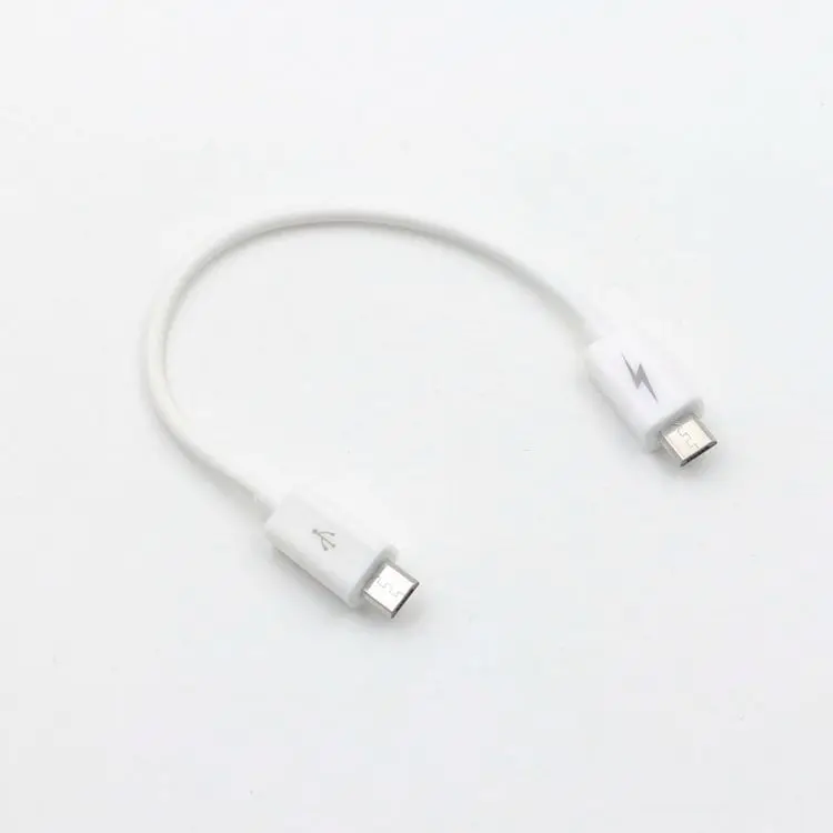 Micro USB Tipo B Maschio A Micro B Maschio 5 Pin Convertitore OTG Cavo Adattatore Cavo Dati 17 centimetri per samsung xiaomi huawei LG zte