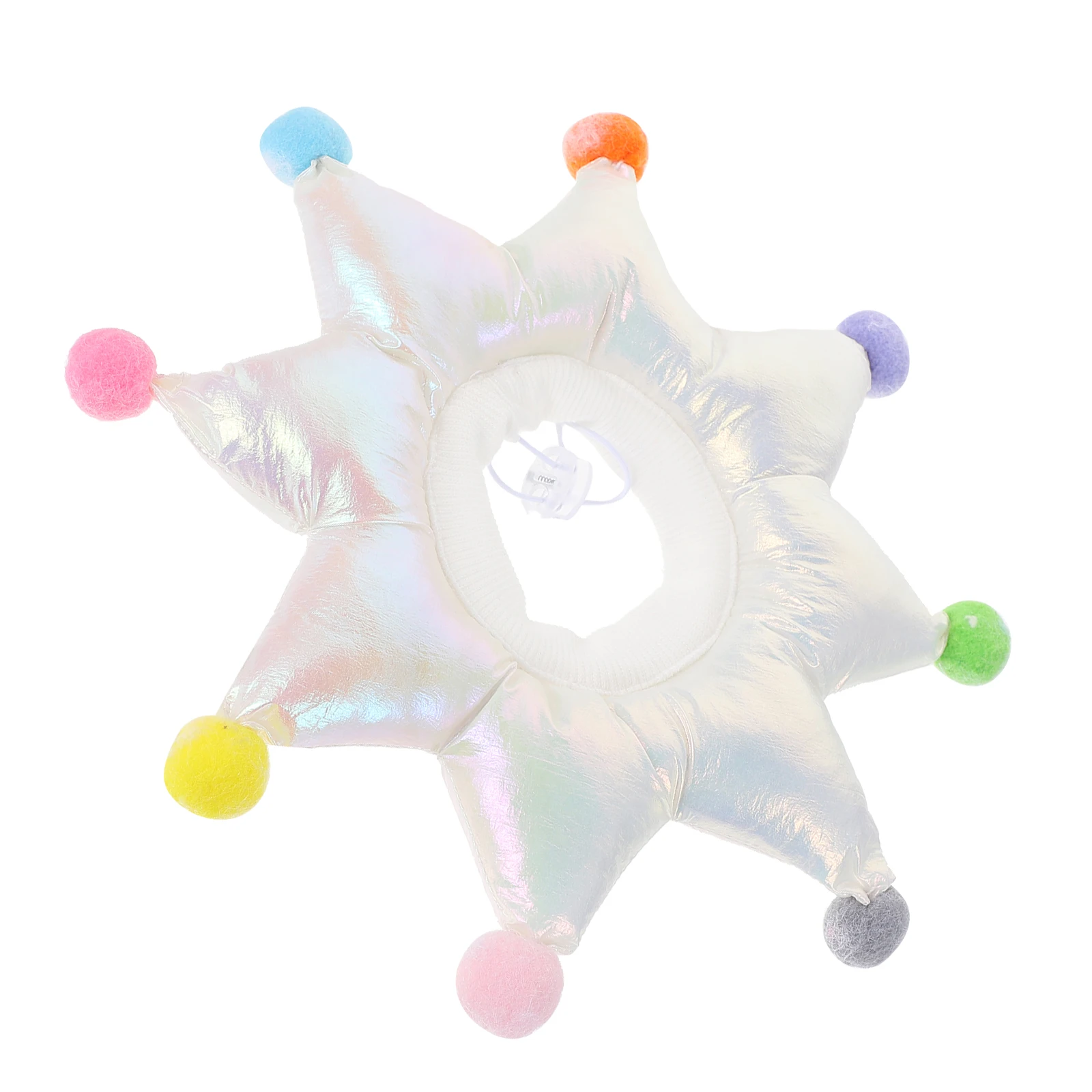 

Sterilized Neck Ring Anti-bite Collar Cat Recovery Soft Adjustable Postoperative Pet Tarpaulin Collars