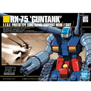 Bandai-Guntank Gundam Actionfigur Anime, Montage-Modussammlung, Originalspielzeug, Kindergeschenke, Hguc 007, 1: 144, RX-75-4 12 Hauptverkäufe Gundam -Waffen - №10