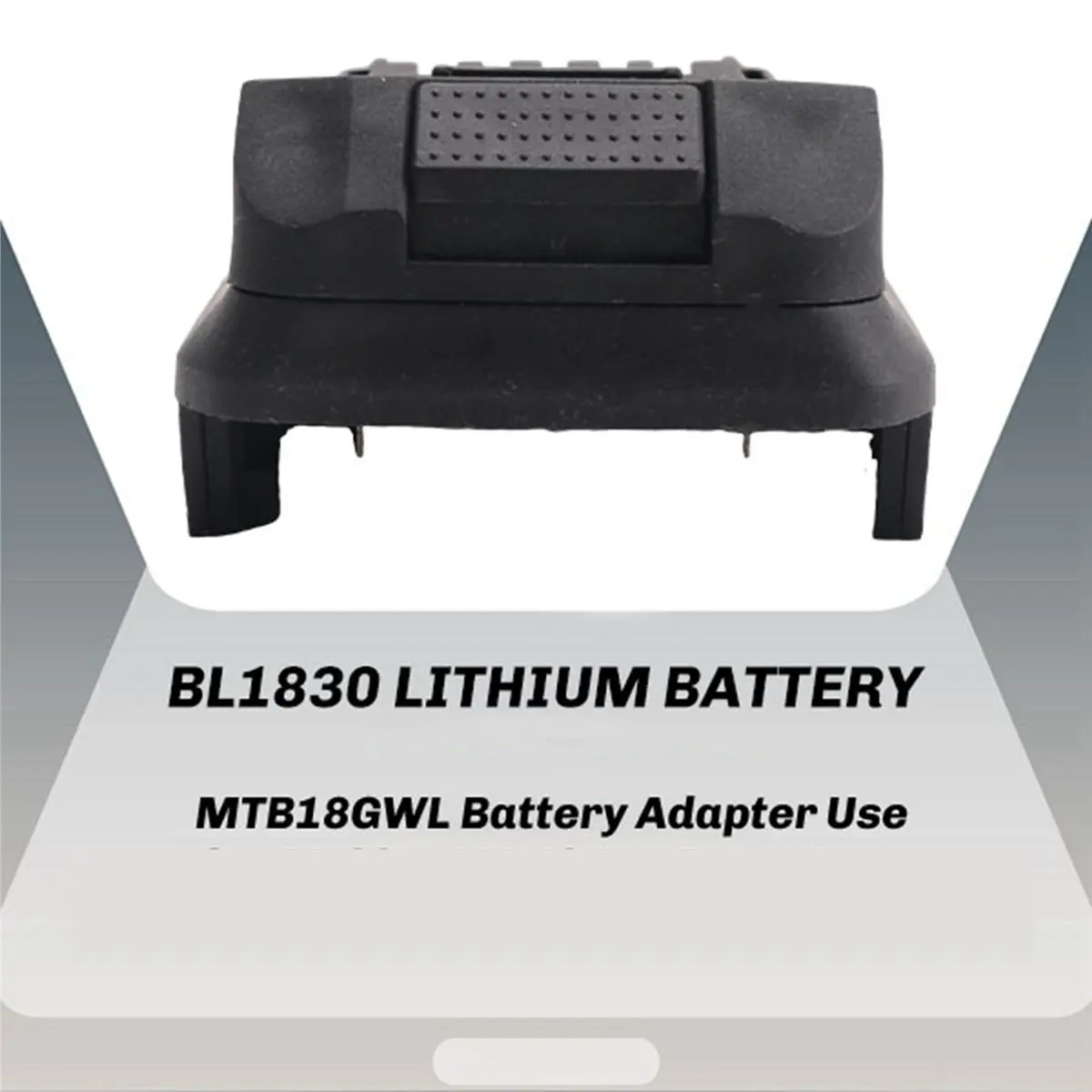 Adaptador de bateria A83Z MTB18GWL para uso em bateria de íon-lítio de 18V para ferramenta elétrica de pé grande verde de 20V