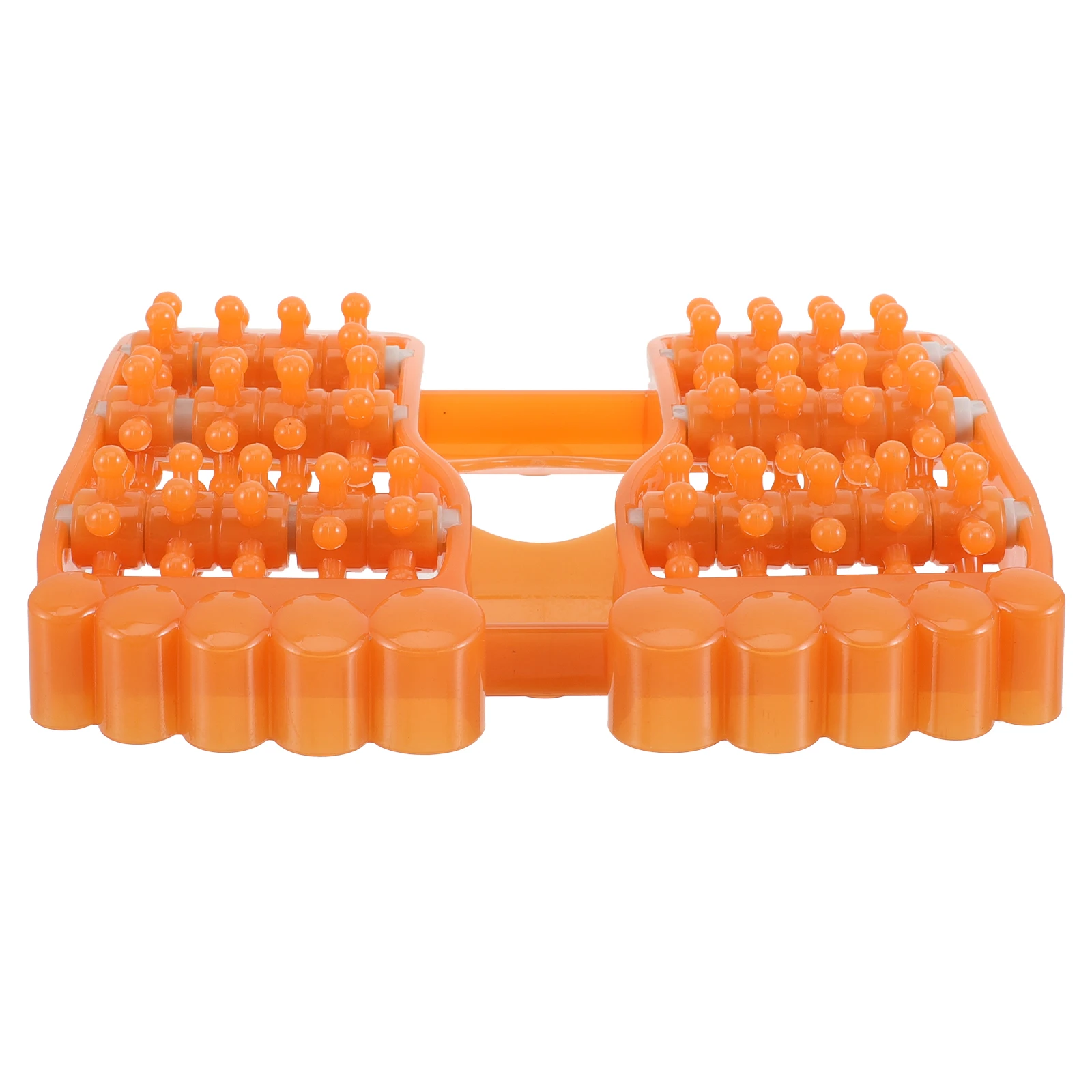 

Foot Massager 1 Yellow Feet Roller Plastic Calf Meridian Manual Massager Leg Muscle Relief Portable Safe Comfortable Travel Use