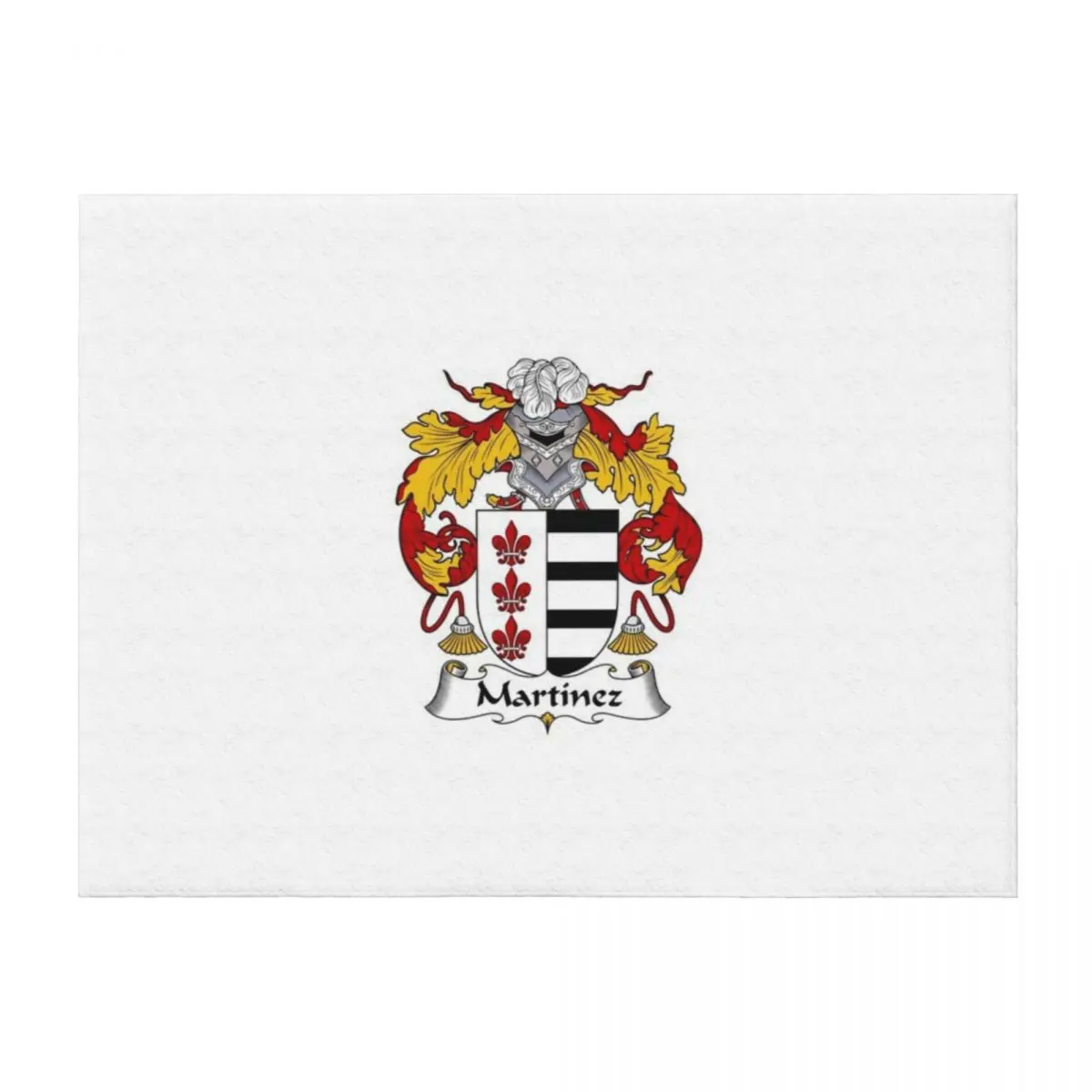 

Martinez Coat of Arms/Family Crest Throw Blanket Weighted Baby Decorative Sofa sofa bed Blankets