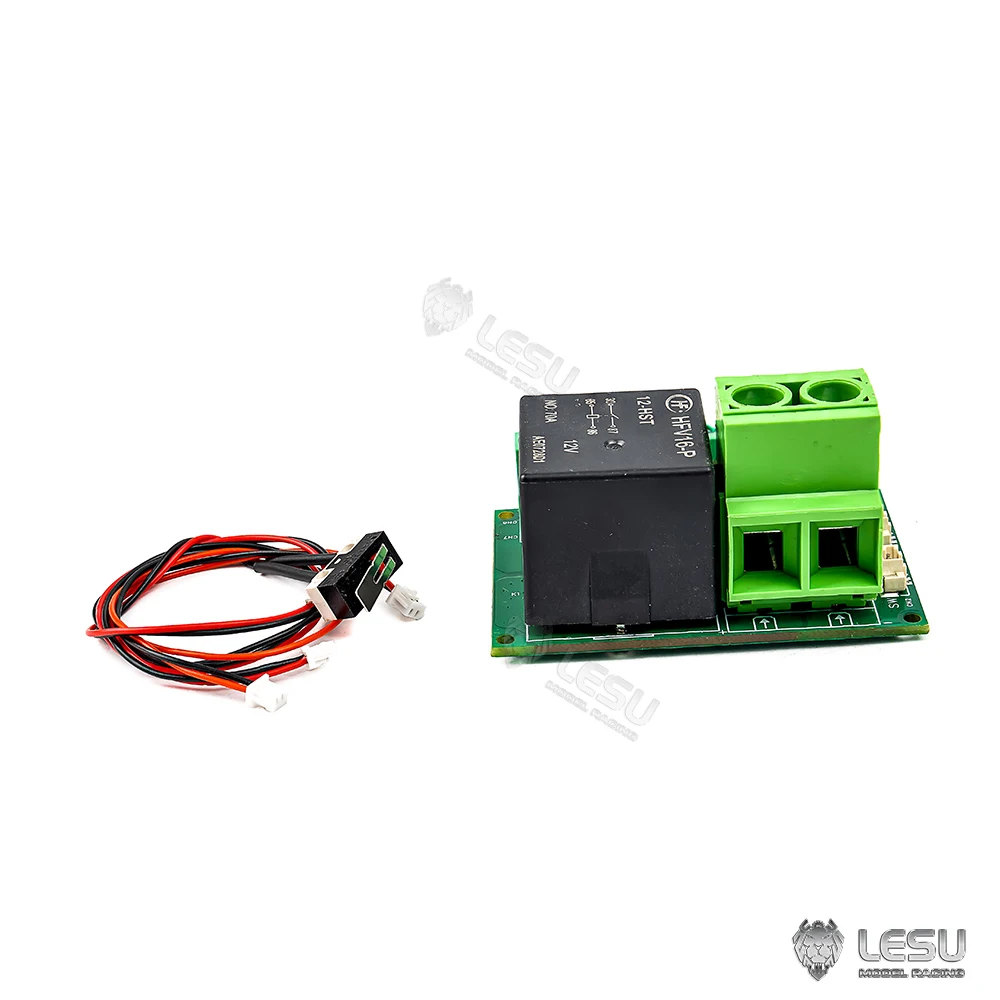 LESU 3S battery 12V relay engineering hydraulic model Tamiya tractor truck DIY modification EL-012