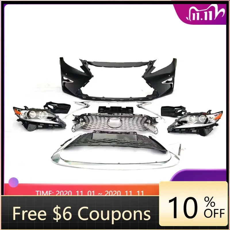 

High quality and reliableNew Model Upgrade Kit F-sport Facelift Kit Front Bumper for Lexus Es200 Es250 Es350 2013 -