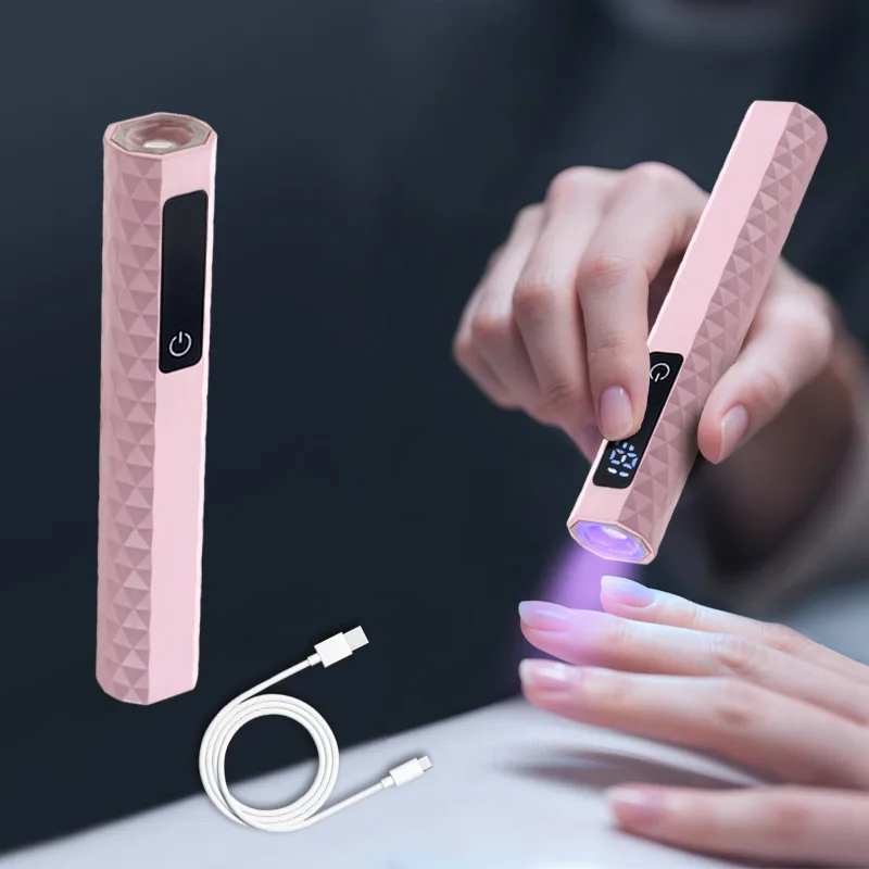 Lampa do paznokci LED, szybkoschnąca, mała, przenośna, mini lampa do fototerapii paznokci.