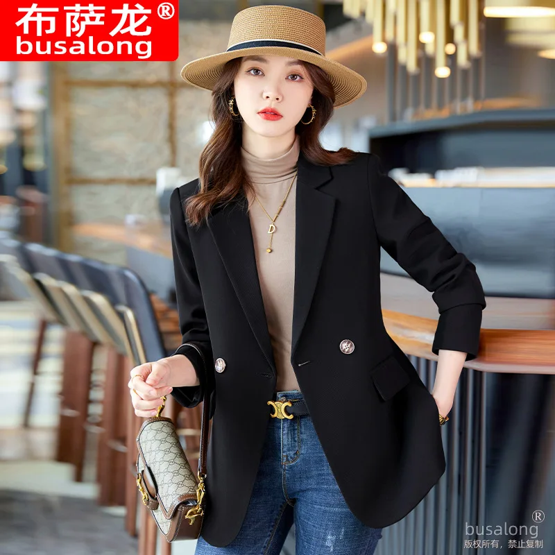 새로운 스타일리시 패션 정장 캐주얼 여성용 긴팔 프로페셔널 블레이저 포멀 재킷 워크웨어8830