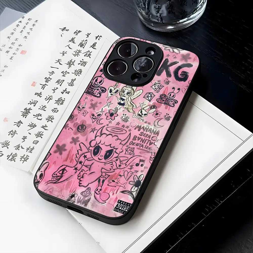 

Karol G Manana Sera Bonito Phone Case Tempered Glass For iPhone 14 13 12 15 11 Pro XS Max Plus Mini X XR 8 7 6s SE2020 Coque