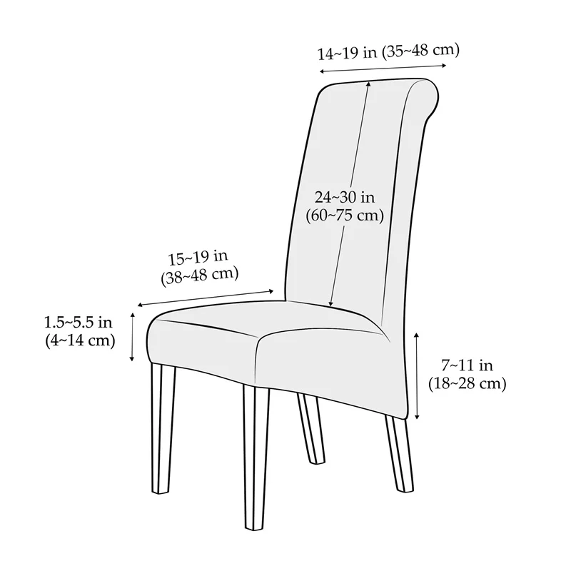 Thumbnail 2 - #69 Dining Chair Seat Covers List of Top Picks
