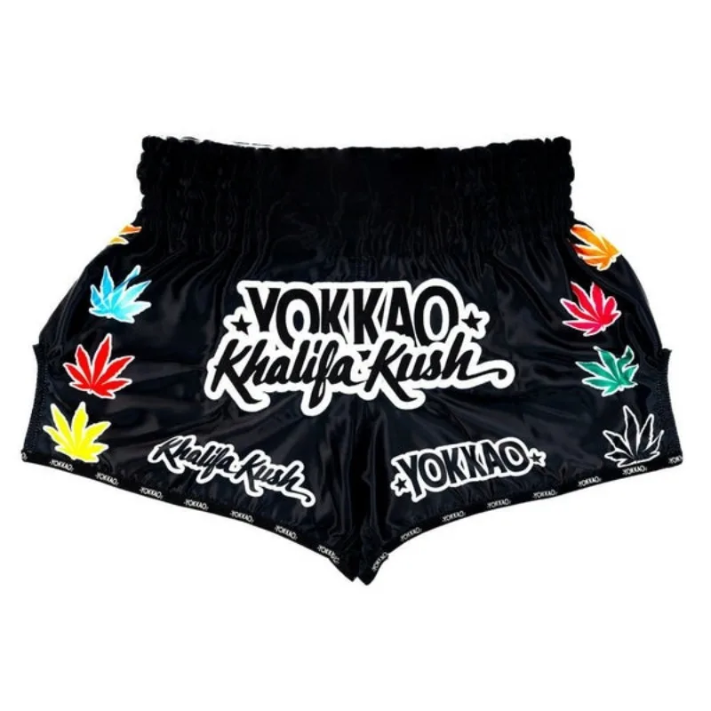 Image of 2026 Neue Muay Thai Shorts, Atmungsaktive Boxershorts für Herren, MMA Kickboxing Trainingshosen, Elastische Taille Kampfsport Ausrüstung
