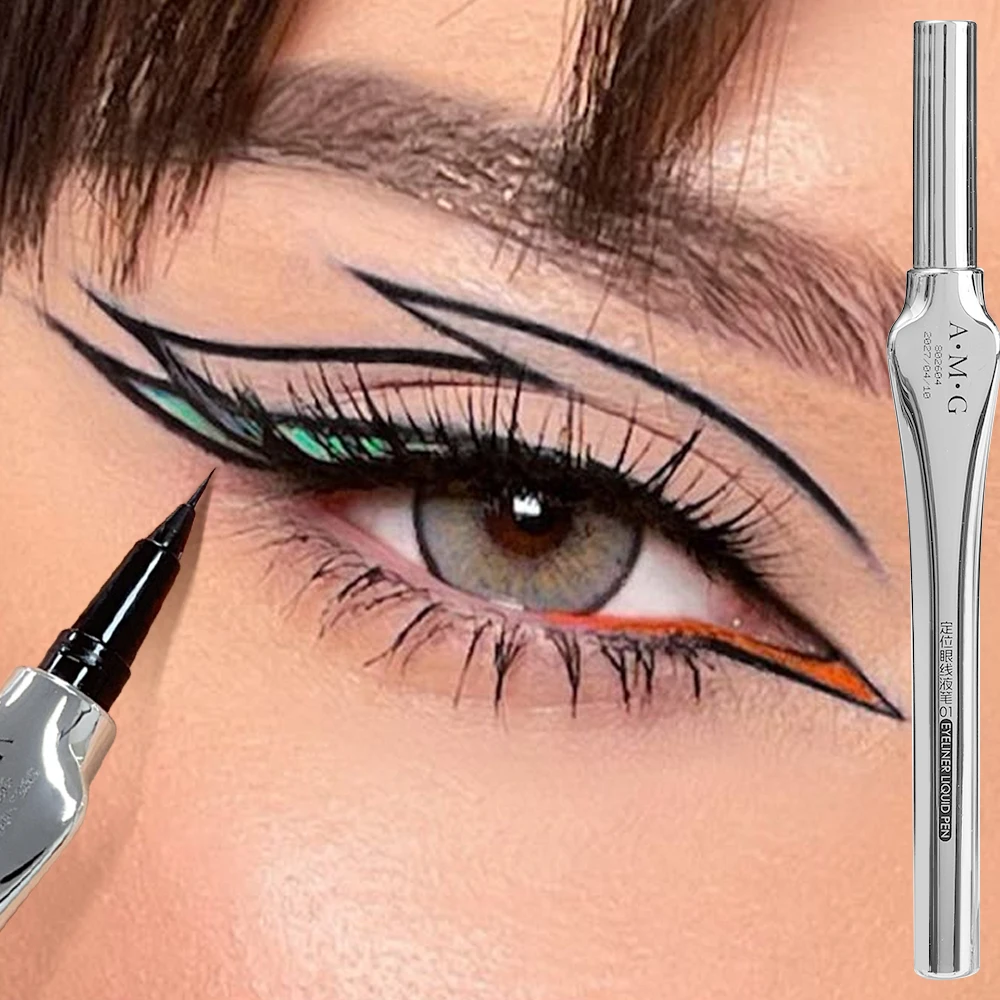 Penna per Eyeliner di posizionamento da 0.01mm fodera per occhi liquida ultrasottile impermeabile a lunga durata a prova di sbavature per ciglia inferiori trucco per occhi di bellezza