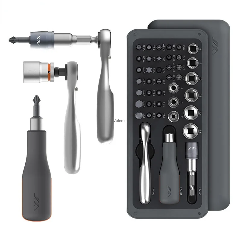 Juego de destornilladores Youpin JIMI 41 en 1 S2, llave de trinquete magnética, Kits de destornilladores multifunción, electrodomésticos de reparación para el hogar