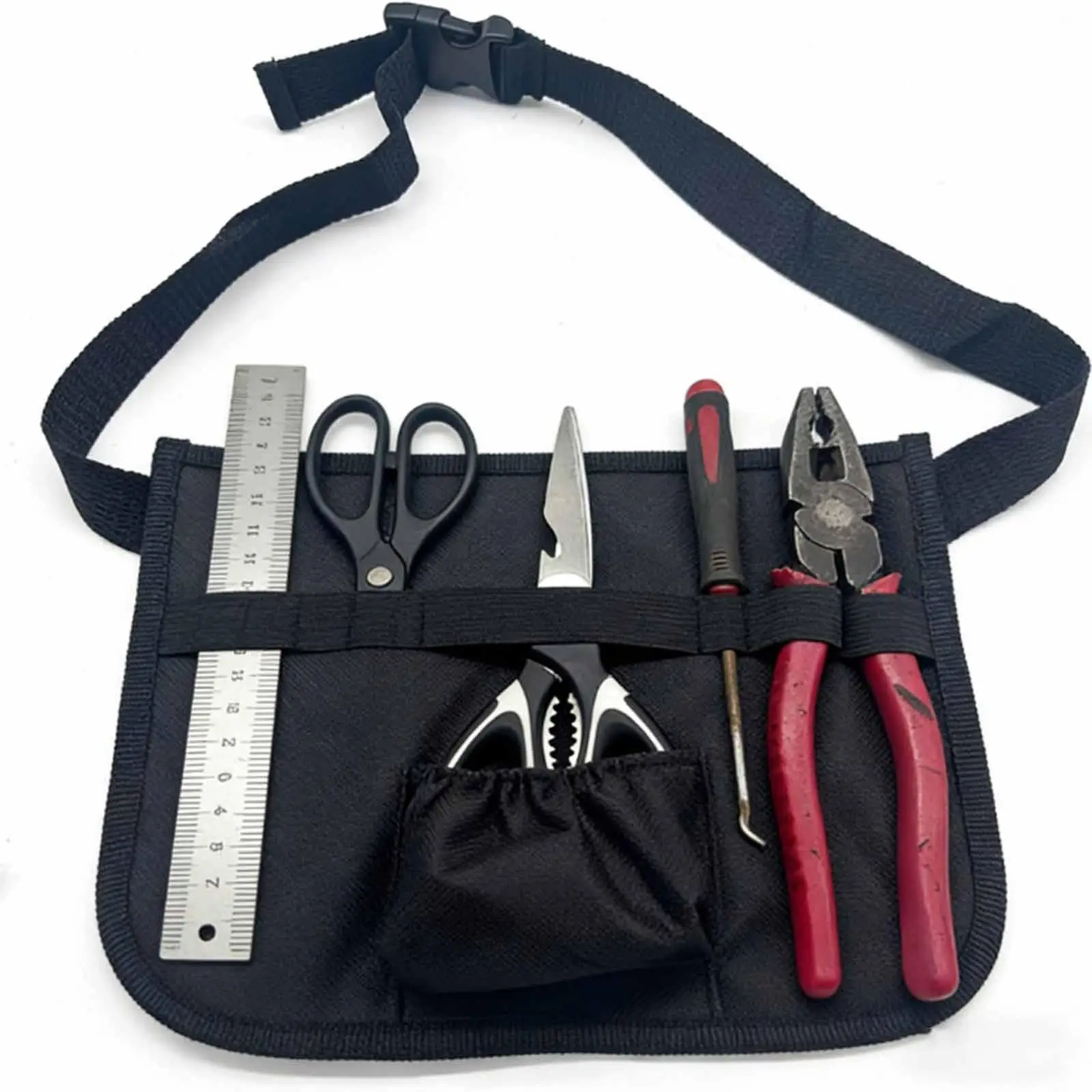 

Поясная сумка-органайзер для инструментов, портативная рабочая сумка на пояс, регулируемый ремень для кровельщика, гаража, амбара, для отца, для походов