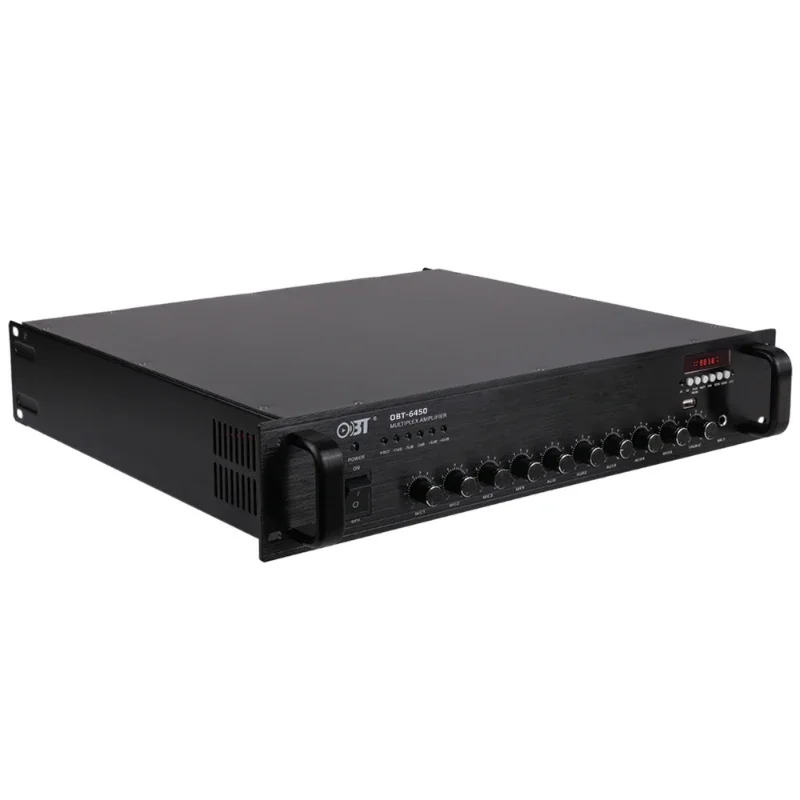 

OBT-6450 450w mixer intergrated signal voice professional audio power amplifiers equipment sound pa amplifiers