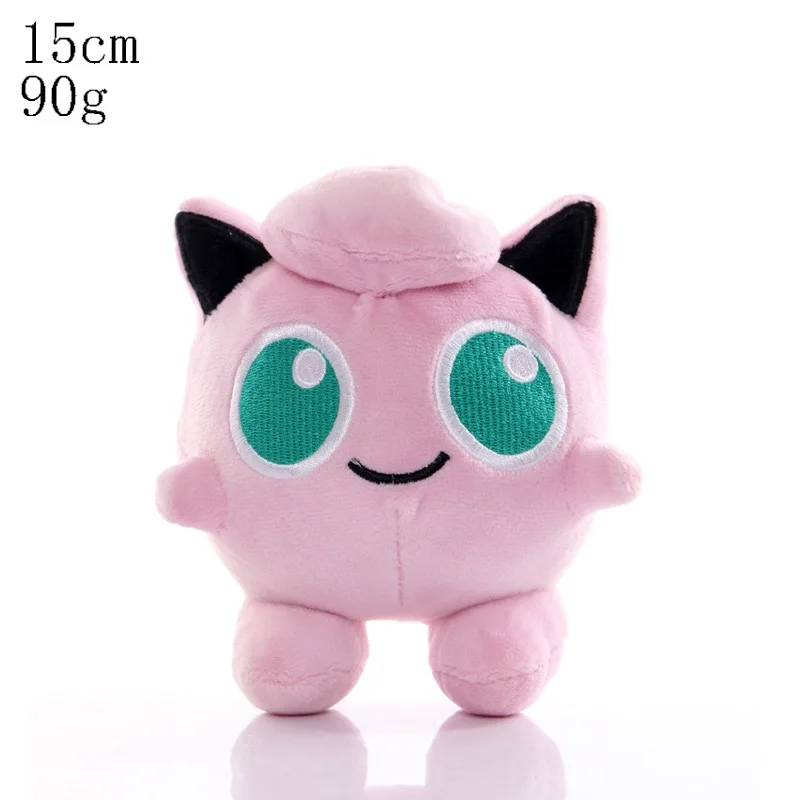 Kawaii Pokemon Pikachu Plush Lovely Chikorit Stuffed Doll Gengar Spheal Eevee Peluche Cute Toys Hobbies Xmas Gift For Kids