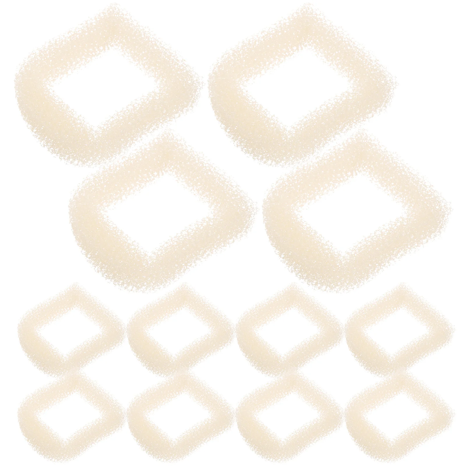 

12Pcs Cat Water Fountain Filter Replacement Sponge Pads Long Lasting Filtration Remove Hair Debris Odor Improve Water Taste