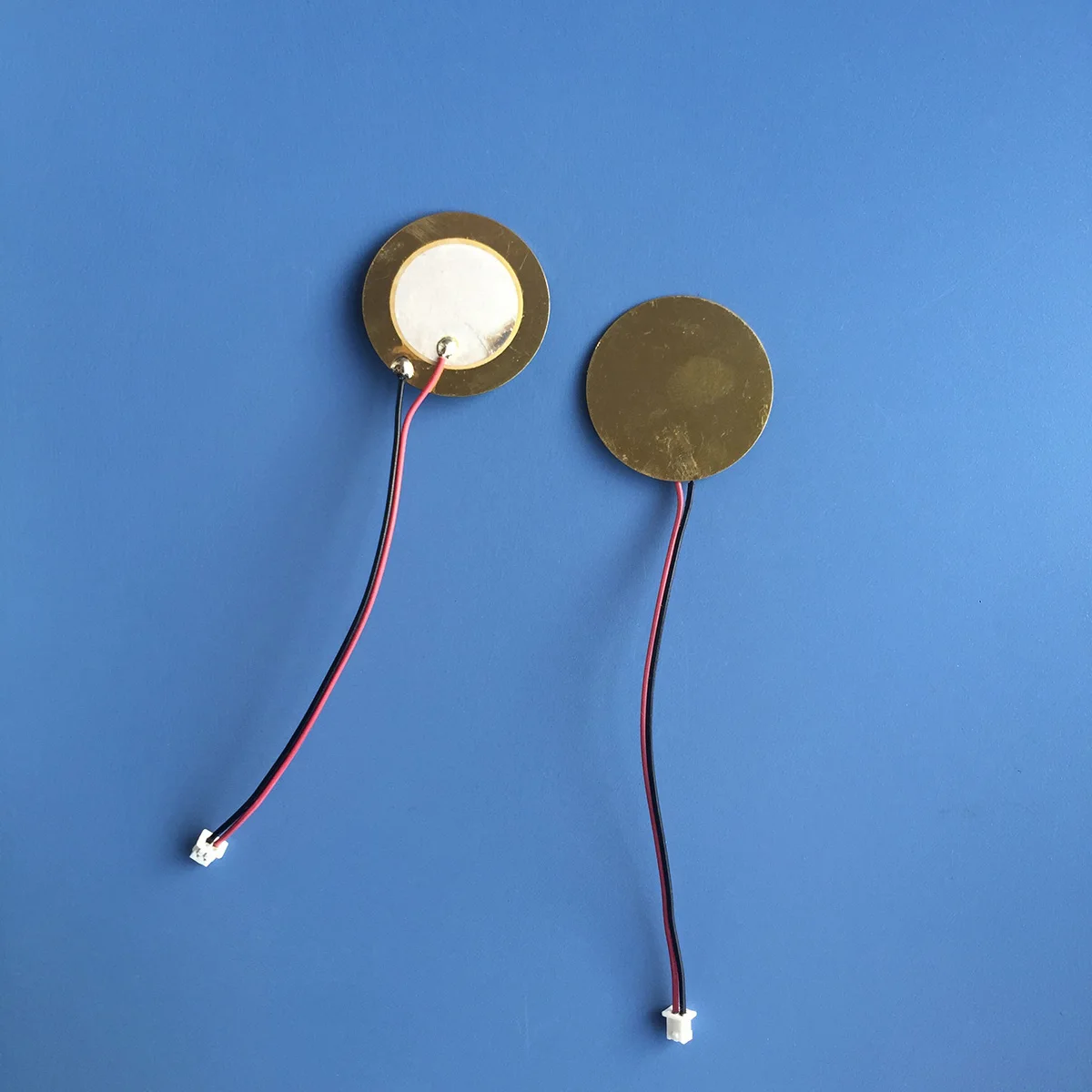 

10pcs Piezo Disc 27mm Brass Diameter Plate Guitar Accessory Pickup Box Mics Low Voltage Contactless Thin Light