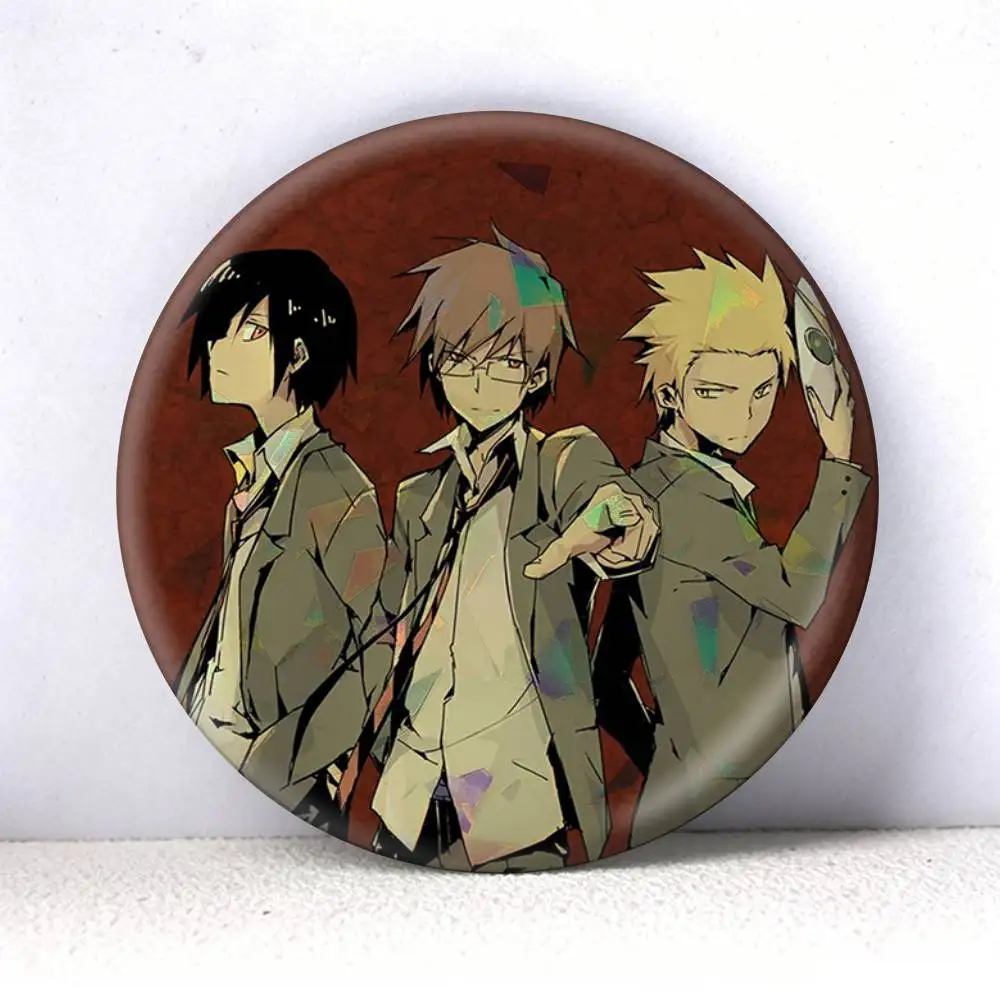 Daily Lives of high school boys Anime  75mm 44mm 25mm Accessories Toys Badge Brooch Backpack Hat Pins
