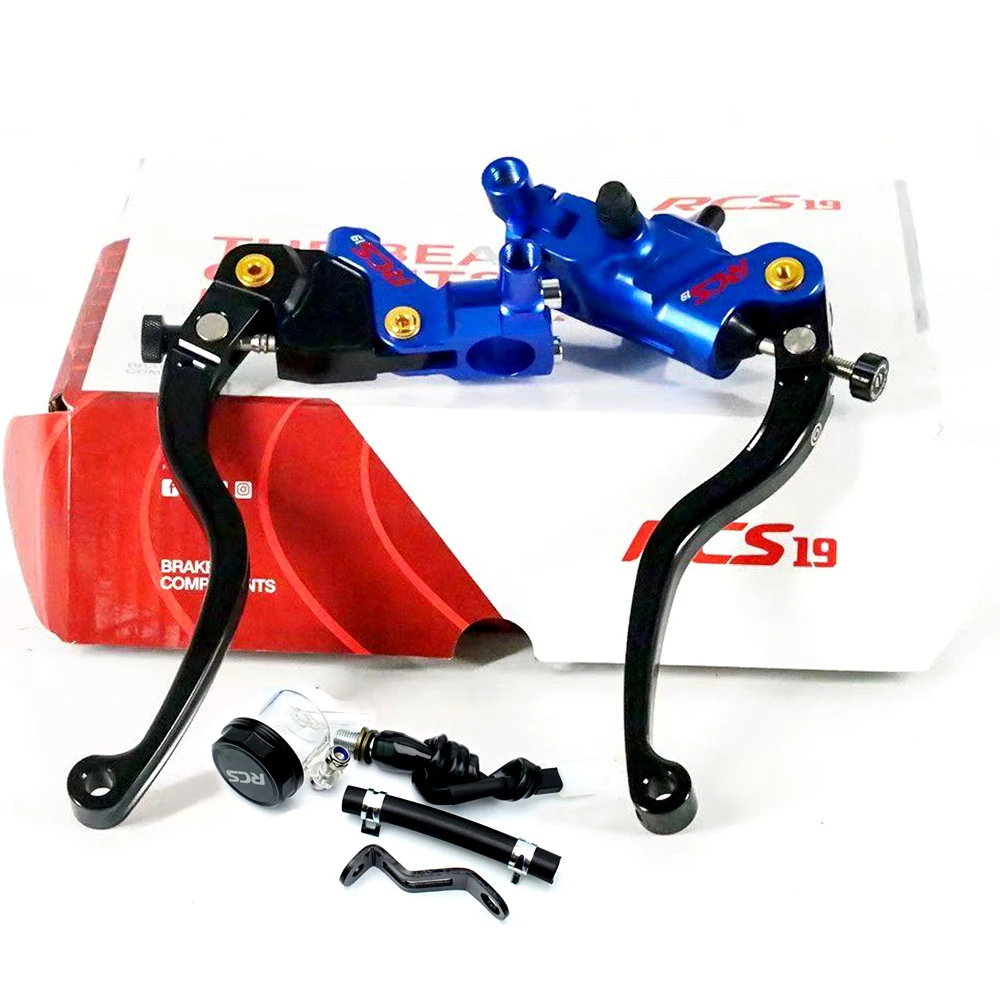 

19RCS гоночный мотоцикл, рычаг тормозной муфты, главный цилиндр, 19 мм, поршневая линия, универсальная муфта 22 мм для Yamaha Honda Suzuki