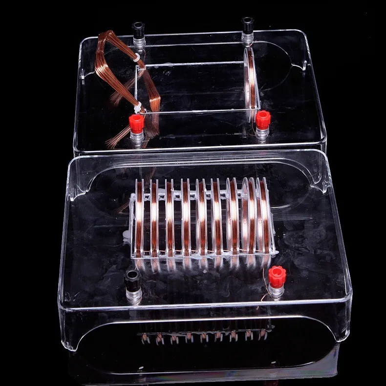 Current and magnetic field demonstrator high school physics experiment