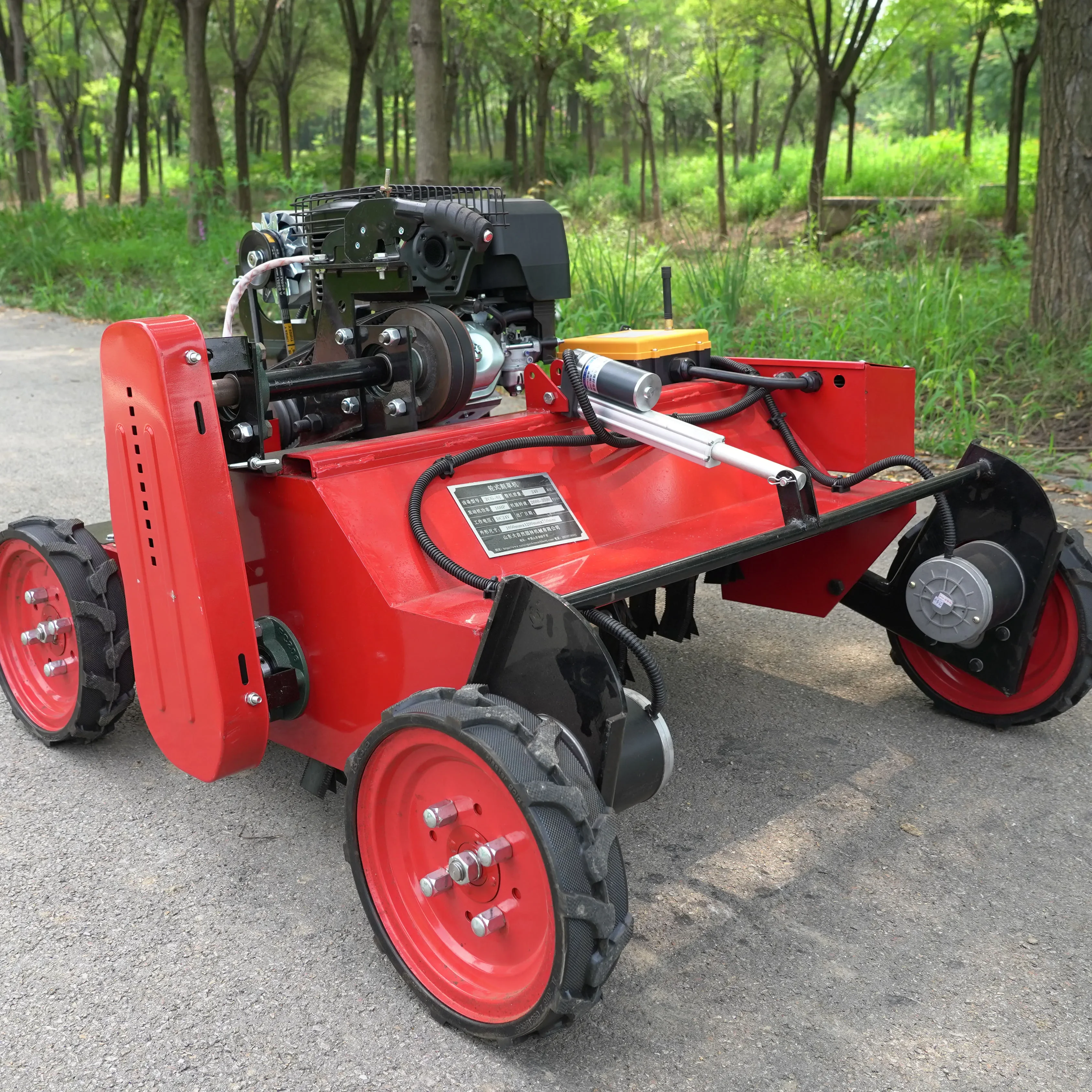 New MJYL Zero-Turn Lawn Mower Gas-Powered Grass Cutter Lawn Mowers Manufacturers And Suppliers