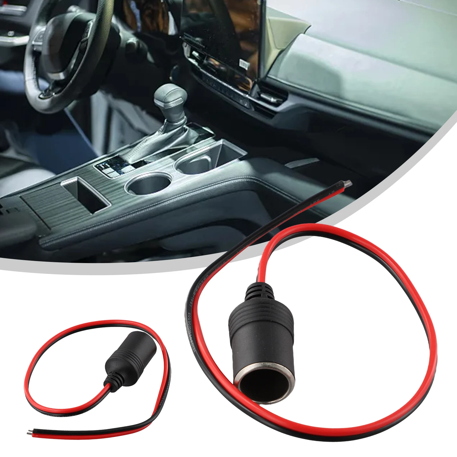 ABS Black Cars V Car Charger Installation Location Mm Copper Wire Non Deformation Notes Package Content Part Name