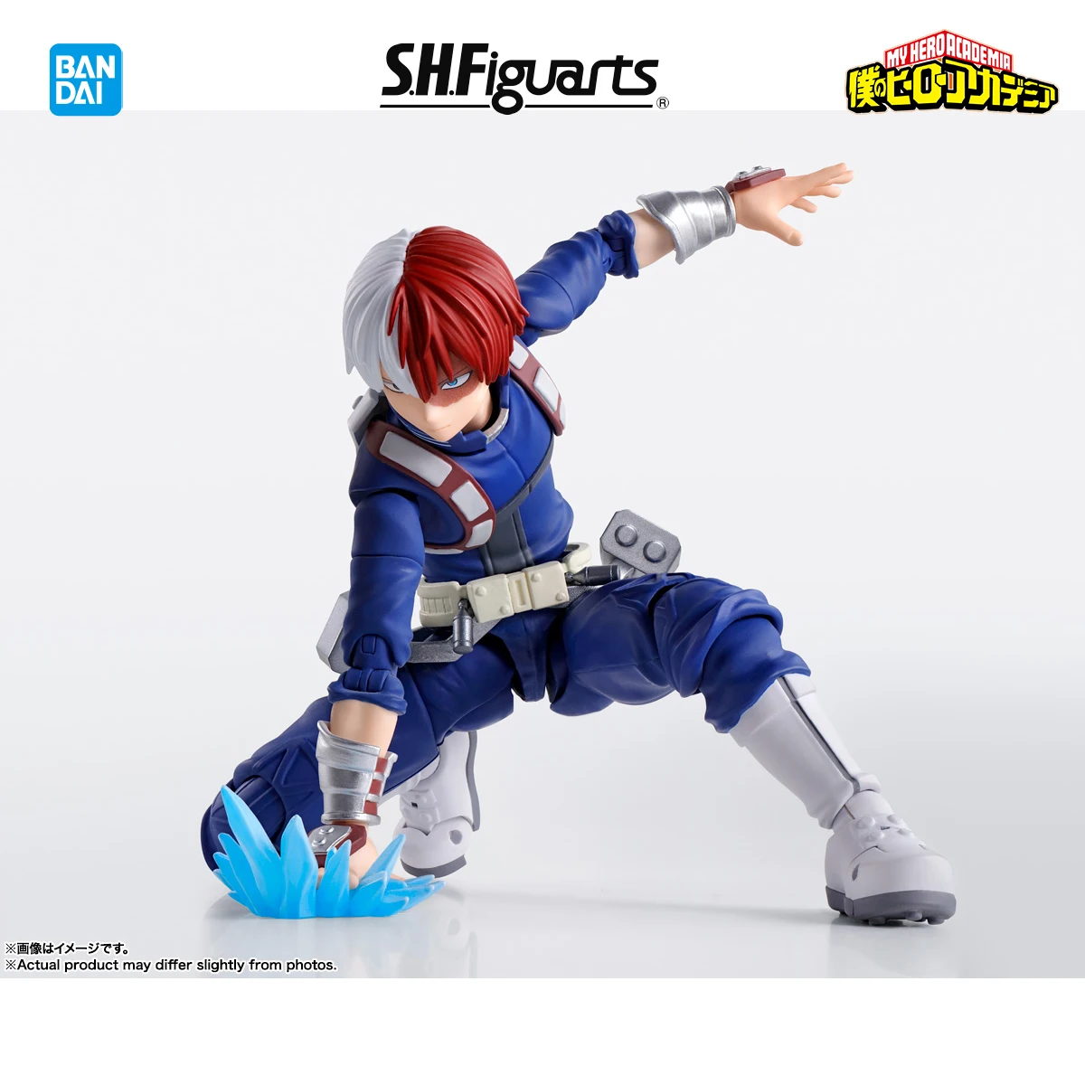 

Bandai Officially Licensed S.H.Figuarts My Hero Academia Todoroki Shoto 15CM PVC Action Toy Figures Highly Model Toy Gift