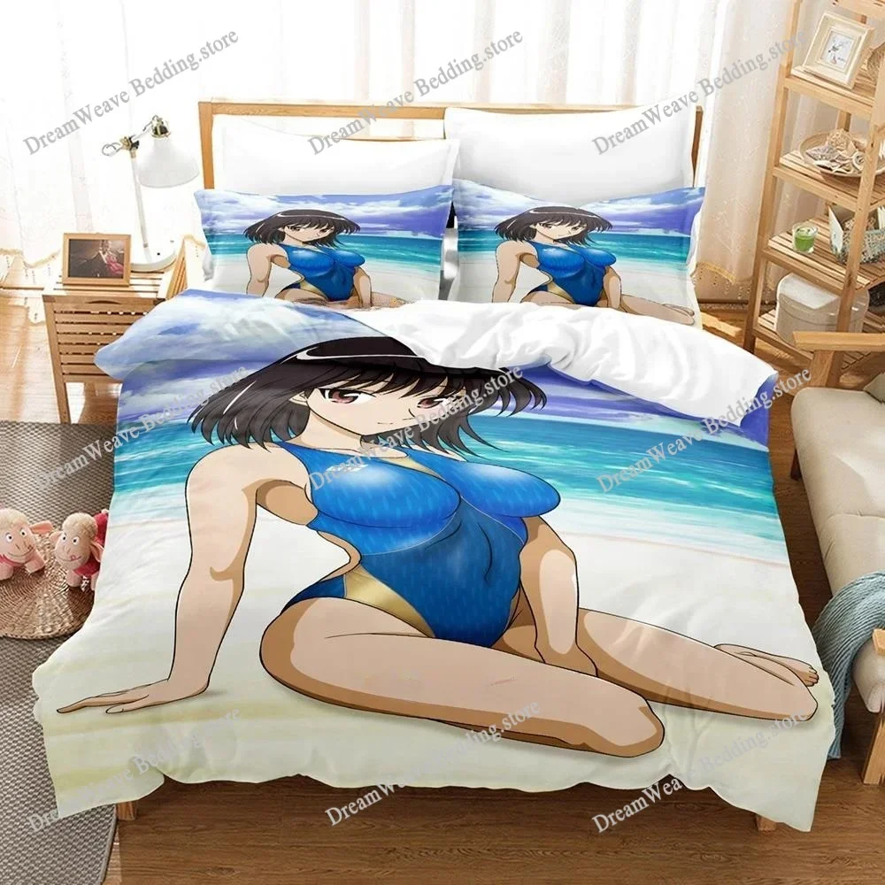 School Rumble Bedding Set Single Twin Full Queen King Size Bed Set Adult Kid Bedroom Duvet Cover Sets 3D Print Bed Sheet Set741