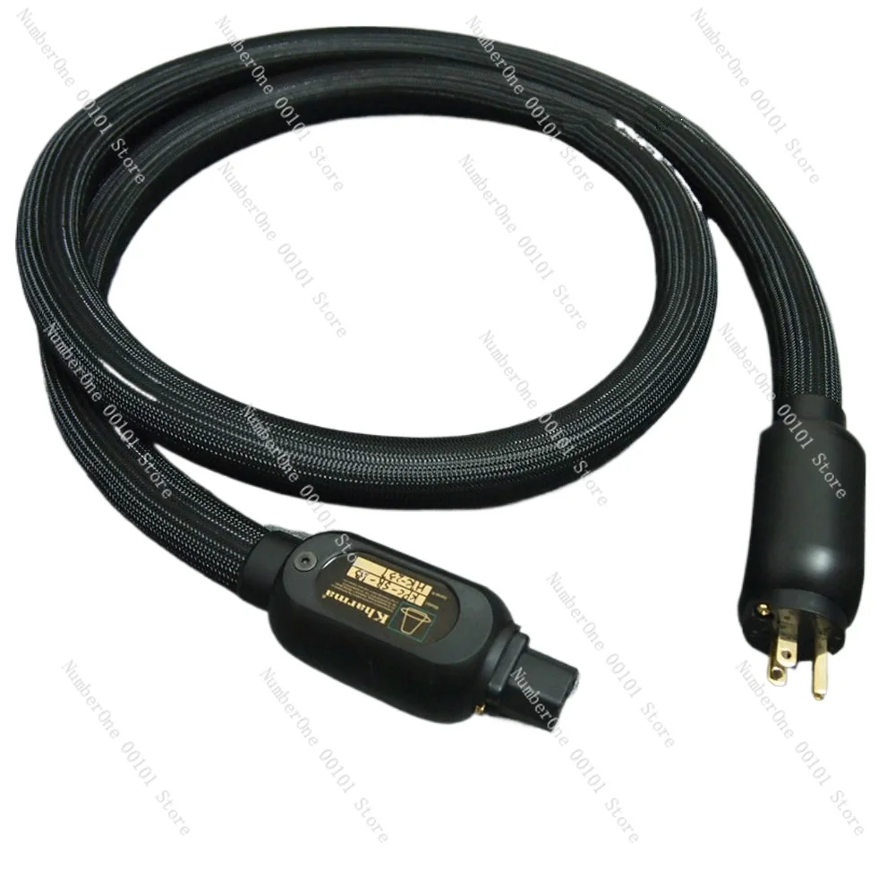 Audiophile AC Power Cable Kharma Grand Reference HiFi Audio Power Line US / EU Plug