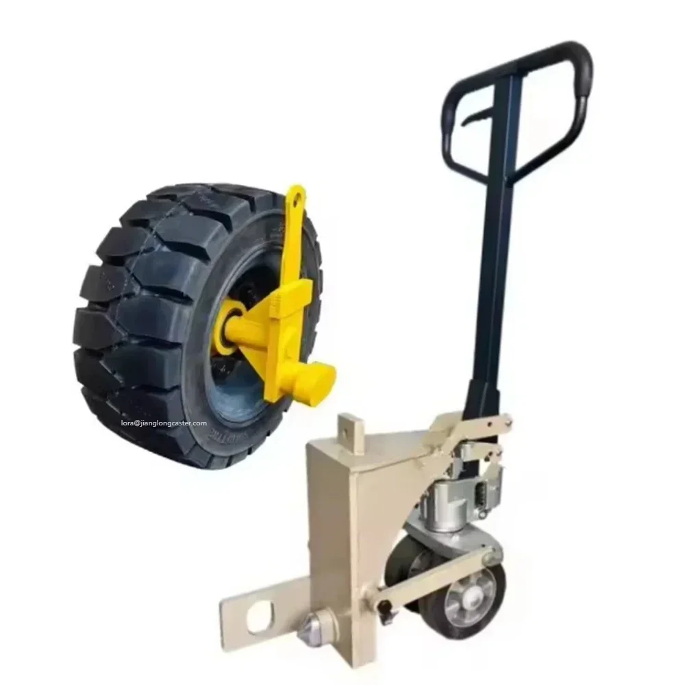 container caster rubber 16 inch transport lifting side crane